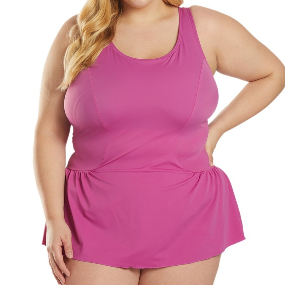 Sporti plus size swim dress